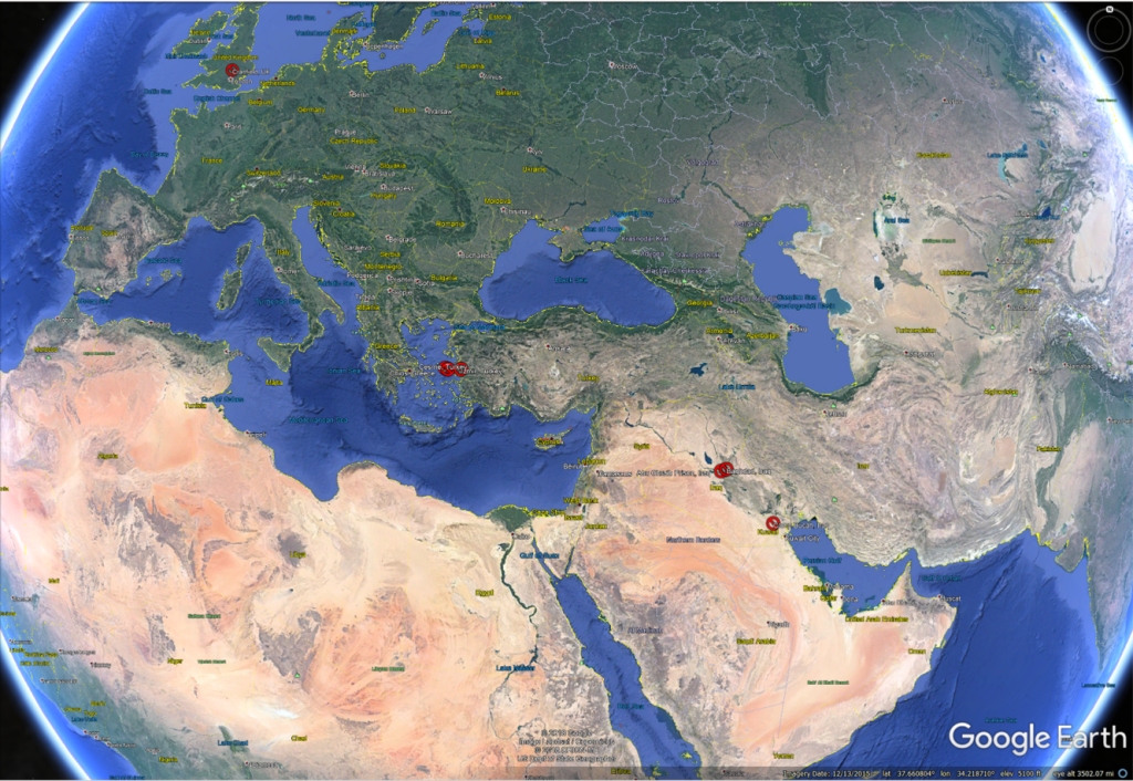 Geophysics in the Middle East